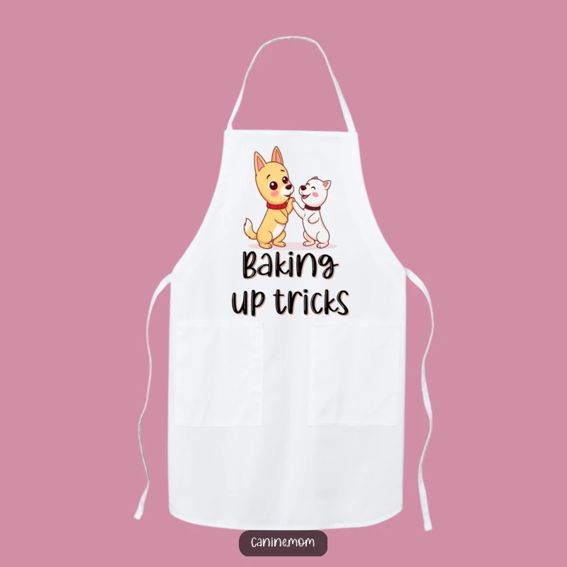Funny Kawaii Dog Lady Apron: Training Day Prep - Great Funny Gift!