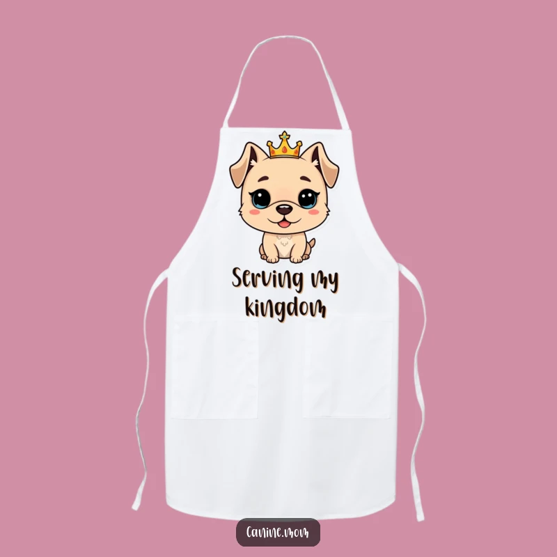 Funny Royal Chef Dog Apron - Cook Like a King with This Hilarious Gift