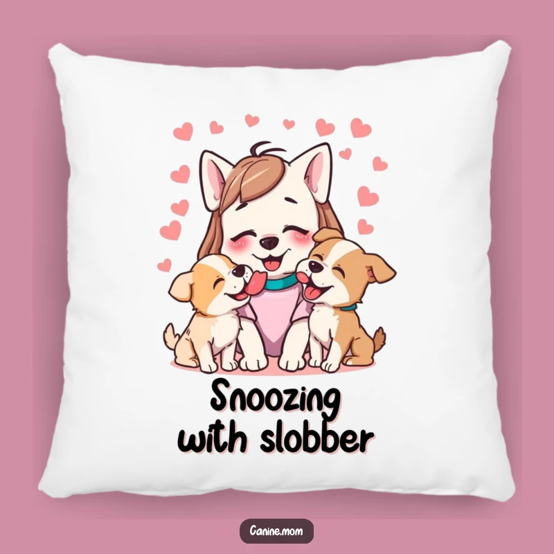 Comfortable Funny Dog Lick Attack Pillow - Cozy Decor for Dog Lovers