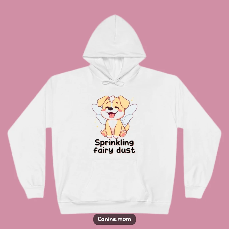 Funny Fairy Dog Hoodie - Cozy Enchantment and Giggles Gift