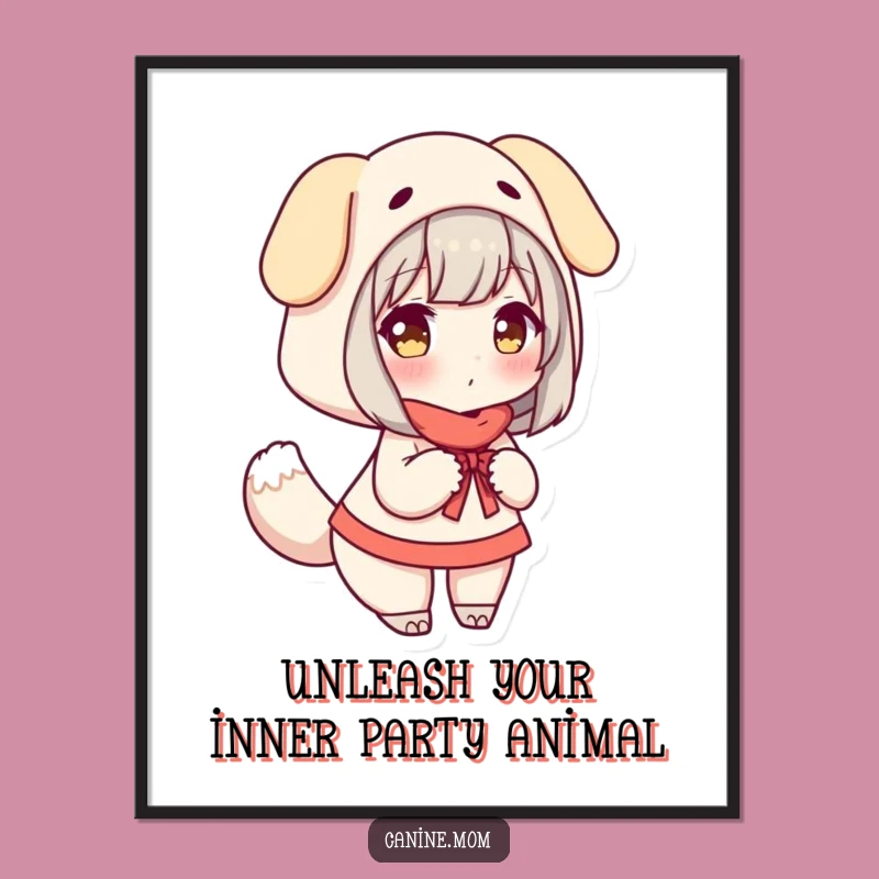 Funny Free Printable Wall Art: Canine Comedy, Downloadable Decor with a Wagging Tail