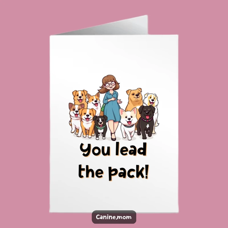 Joyful Free Printable Congrats Card: Dog Lady's Parade Success