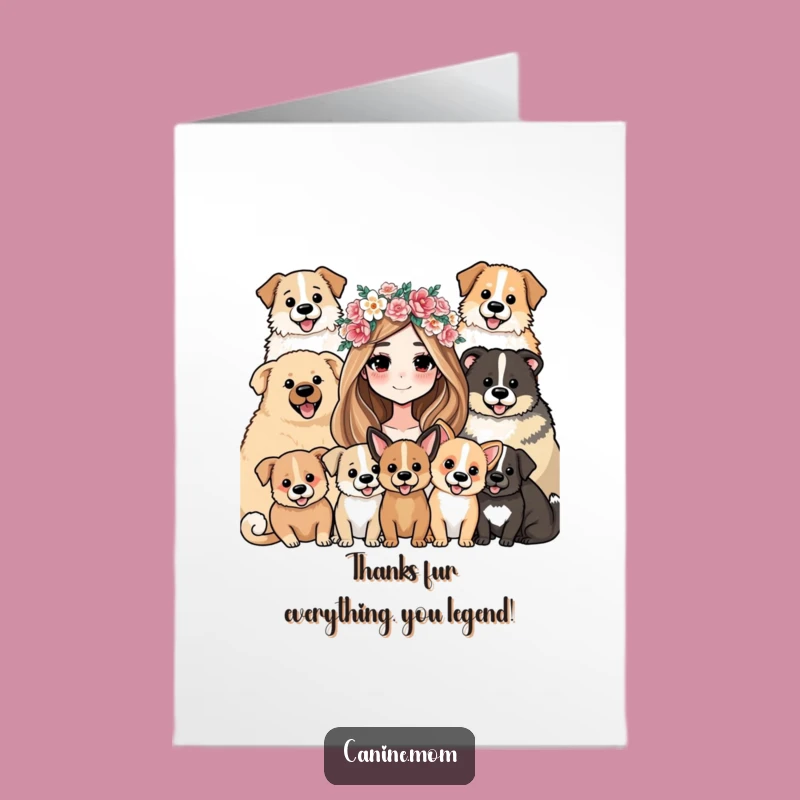 Free Printable Thank You Card: Grateful Dog Lover, Heartfelt Downloadable Thanks