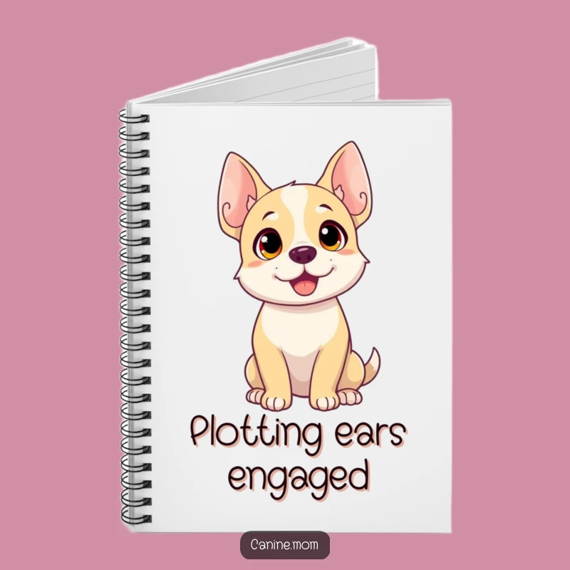 Funny Dog Listening Notebook: Jot Down Secrets, Gift Stationery