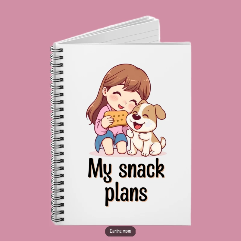 Funny Sharing Dog Lover's Notebook - Perfect for Notes & Treat Ideas