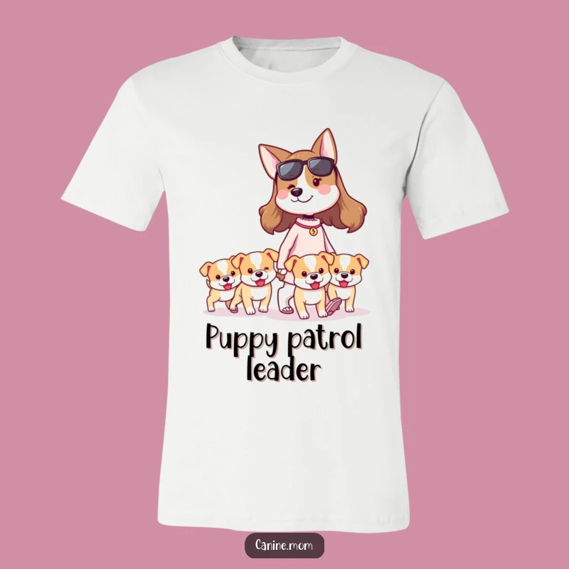Funny Dog Lady T-Shirt: Proudly Walking Tiny Puppies, The Ultimate Comical Dog Lover Apparel