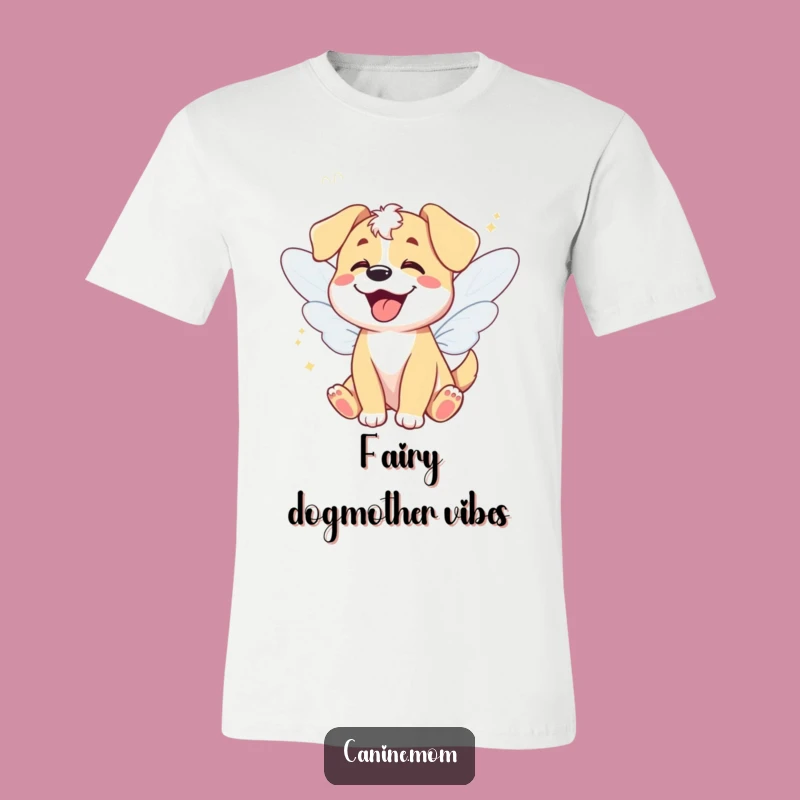 Funny Fairy Wings Dog T-Shirt - Enchanted Giggles Apparel Gift