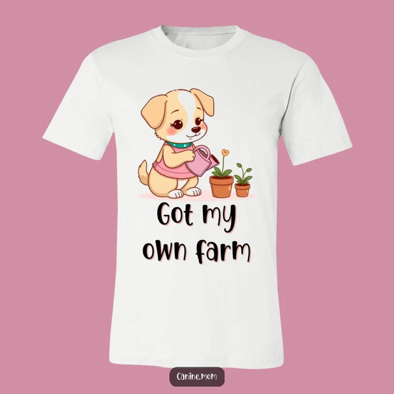 Funny Dog Treat Plant T-Shirt - Quirky Dog Lady Apparel