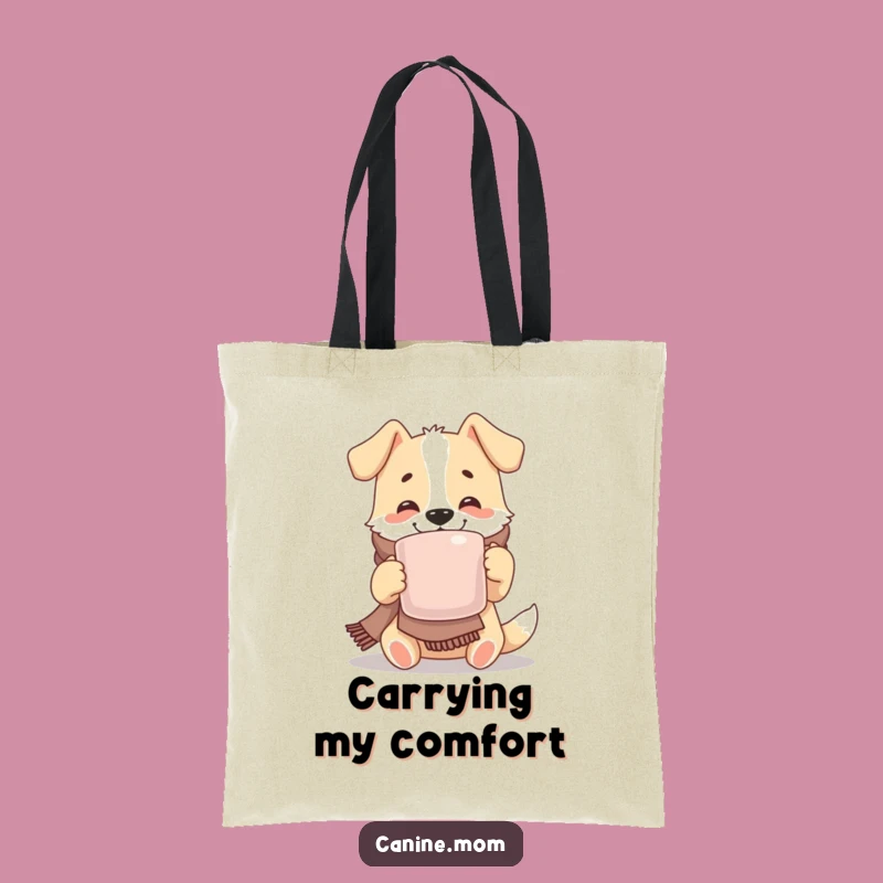 Funny Cozy Dog Tote Bag: Carry Your Comfort and Joy Everywhere